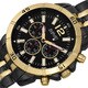 August Steiner Men's Quartz Chronograph Bracelet Watch