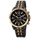 August Steiner Men's Quartz Chronograph Bracelet Watch