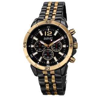August Steiner Men's Quartz Chronograph Bracelet Watch