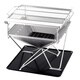 Caesar Hardware Large Folding Steel Portable Charcoal BBQ Grill