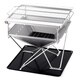 Caesar Hardware Medium Folding Steel Portable Charcoal BBQ Grill