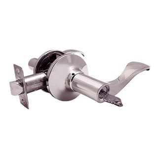 Prelude Satin Nickel Finish Entry Lever Door Lock with Knob Handle Lockset