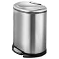 JoyWare 13.2 Gallon/50 Liter Semi-Round Step Trash Can
