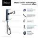 Kraus Mateo Pull Out Kitchen Faucet with Bar/Prep Faucet