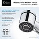 Kraus Mateo Pull Out Kitchen Faucet with Bar/Prep Faucet
