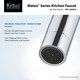 Kraus Mateo Pull Out Kitchen Faucet with Bar/Prep Faucet
