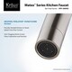 Kraus Mateo Commercial Style Kitchen Faucet w Bar/Prep Faucet