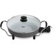 Oster DuraCeramic 12-inch Round Electric Skillet with Metal Handles