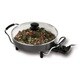 Oster DuraCeramic 12-inch Round Electric Skillet with Metal Handles
