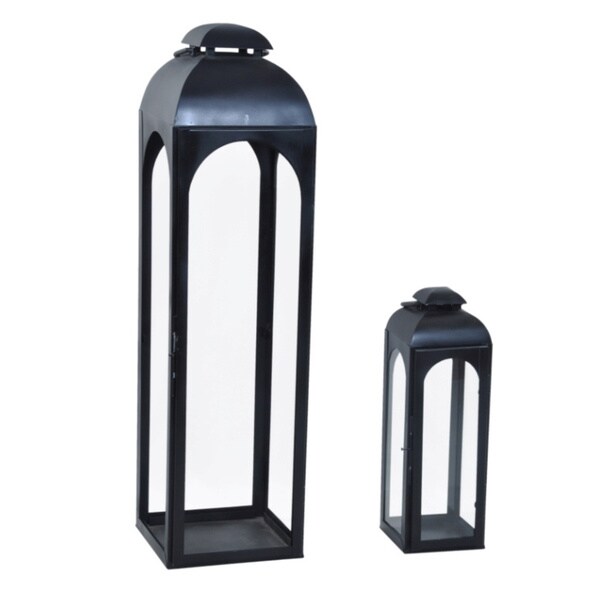Alliyah 26-inch Handmade Iron Black Lantern
