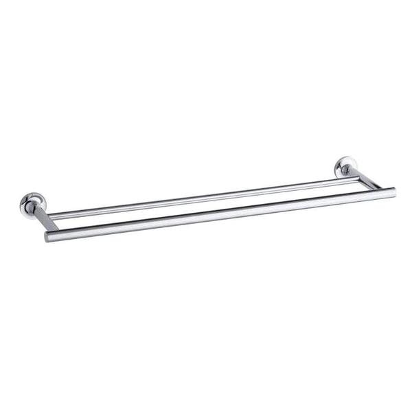 Purist 24 inch Double Towel Bar in Polished Chrome