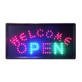 Constructor Open Sign with Animated Motion LED Neon Light with On/ Off and 2 Way Animation Switchand Chain