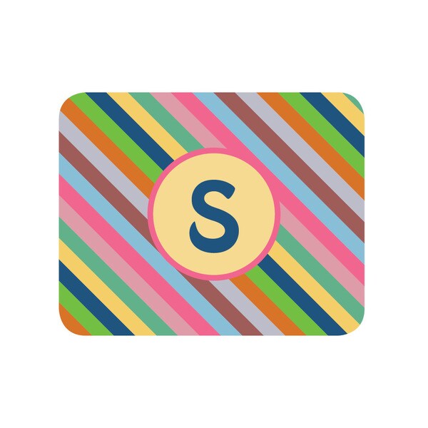 Colorful Stripes Personalized Mouse Pad