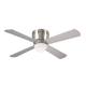 Emerson Wyatt 48-inch Brushed Steel Modern Ceiling Fan
