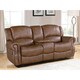 Abbyson Living Calabasas 3-piece Mesa Camel Reclining Sofa Set