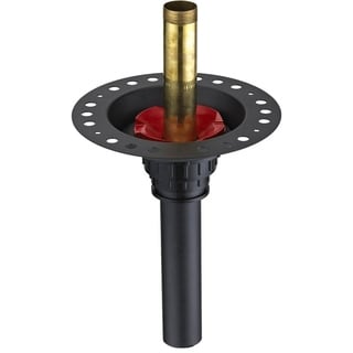 Freestanding Bathtub Rough-In Kit Brass Tail Pipe and ABS Plastic Adapter