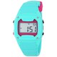 Freestyle Unisex 102281 Classic Green Case Digital Silicone Strap Watch