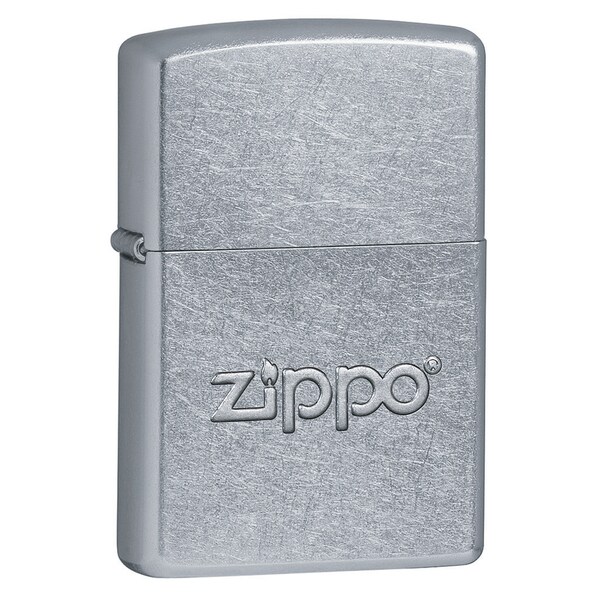 Zippo Stamped Street Chrome Lighter