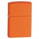 Zippo Orange Matte Lighter