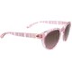 Coach Aria HC8063 51311453 53MM Sunglasses (Clear Pink Stripe)