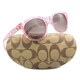 Coach Aria HC8063 51311453 53MM Sunglasses (Clear Pink Stripe)