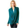 Popana Criss Cross Cardigan Wrap Style