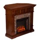 Upton Home Reese Simulated Stone Convertible Electric Fireplace