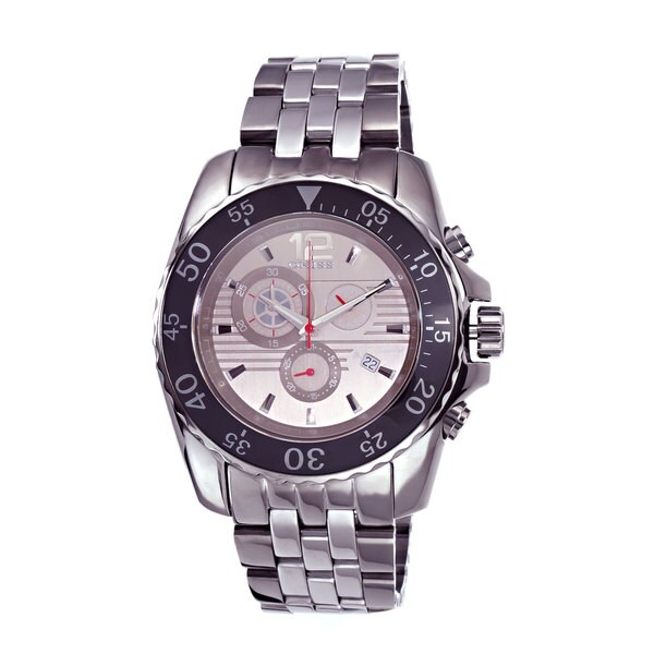 Oniss Men's ON4220 Mens Sporty Stainless Steel and Ceramic Design Timepiece