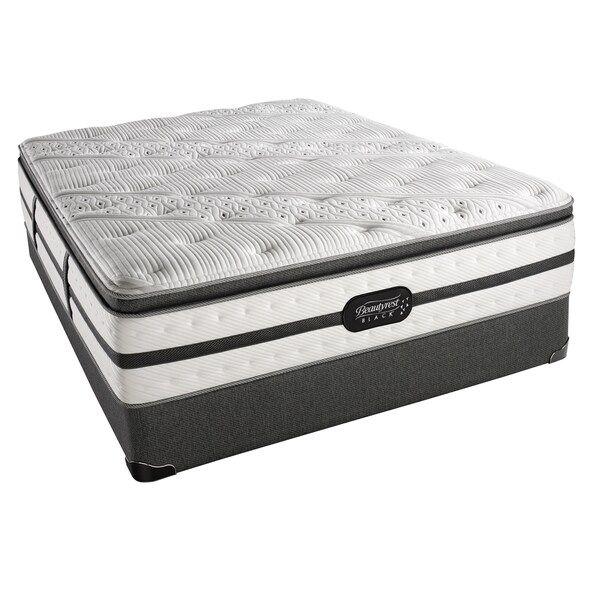 Simmons Beautyrest Black Evie Plush Box Top King-size Set