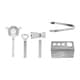 Personalized Stainless Steel Mixology Set
