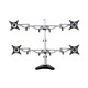Fleximounts 10 to 27-inch Quad LCD Monitor Stand Desk Mount