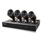 LaView Complete 8-channel 960H Security System with Remote Viewing 500GB HDD and 4 600TVL Bullet Cameras