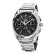 Omega Men's 231.10.43.52.06.001 'Co-Axial AquaTerra' Grey Dial GMT Chronograph Stainless Steel Swiss Automatic Watch
