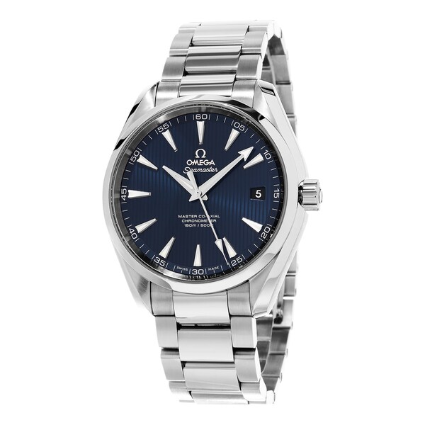 Omega Men's 231.10.42.21.03.003 'Seamaster 300' Blue Dial Stainless Steel Bracelet Swiss Automatic Watch