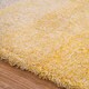 nuLOOM Handmade Soft and Plush Ombre Shag Yellow Rug (9' x 12') (As Is Item)