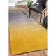 nuLOOM Handmade Soft and Plush Ombre Shag Yellow Rug (9' x 12') (As Is Item)