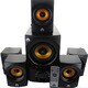 Acoustic Audio AA5170 5.1-channel 700W Bluetooth Home Theater Speaker System with Powered Subwoofer