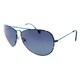 Emilio Pucci Women's EP 125S 440 Blue Pucci Print Aviator Sunglasses