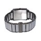 Oniss Mens ON613-MTT/607 Stainless Steel  and Tungsten with Genuine Sapphire Gemstone