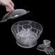 6.5 Quart Chilled Multi Functional Serving Bowl Set with Utensils