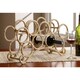 9 Bottle Jute Rope Wrapped Wine Rack
