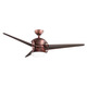 Kichler Lighting Cadence Collection 54-inch 3-blade Oil Brushed Bronze Ceiling Fan