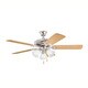 Kichler Lighting Sutter Place Premier Collection 52-inch 5-blade Brushed Stainless Steel Ceiling Fan