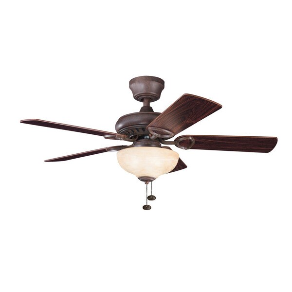 Kichler Lighting Sutter Place Select Collection 42-inch 5-blade Tannery Bronze Ceiling Fan