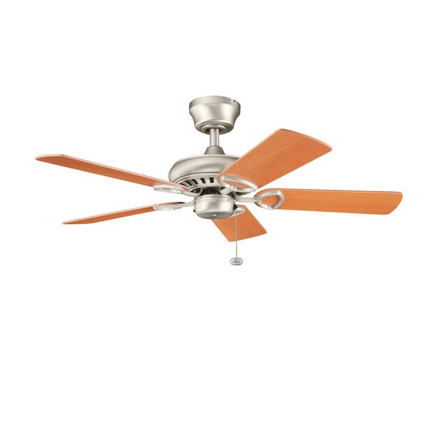 Kichler Lighting Sutter Place Collection 42-inch 5-blade Brushed Nickel Ceiling Fan