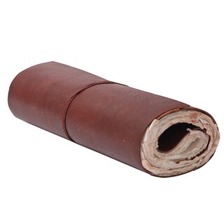 Handmade Roll-up Scroll Leather Journal (India)