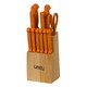 Ginsu Essential Orange Spice 14-piece Cutlery Set