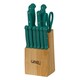 Ginsu Essential Oceania Teal 14-piece Cutlery Set