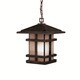 Kichler Lighting Cross Creek Collection 1-light Aged Bronze Outdoor Pendant