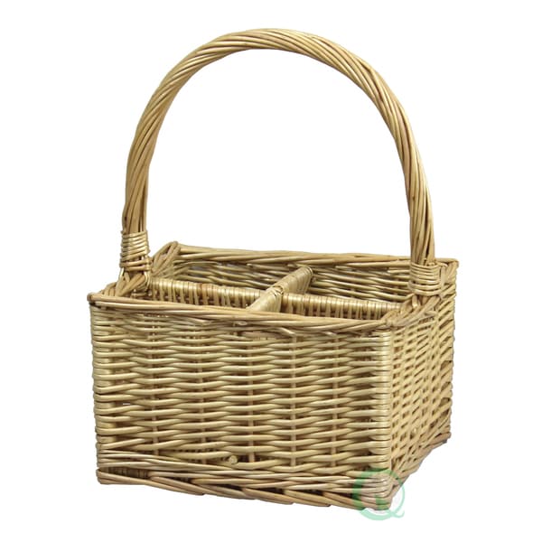 Wicker Basket Wine Bottle Holder 17683878 Shopping